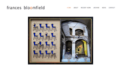 Desktop Screenshot of francesbloomfield.com