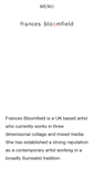 Mobile Screenshot of francesbloomfield.com